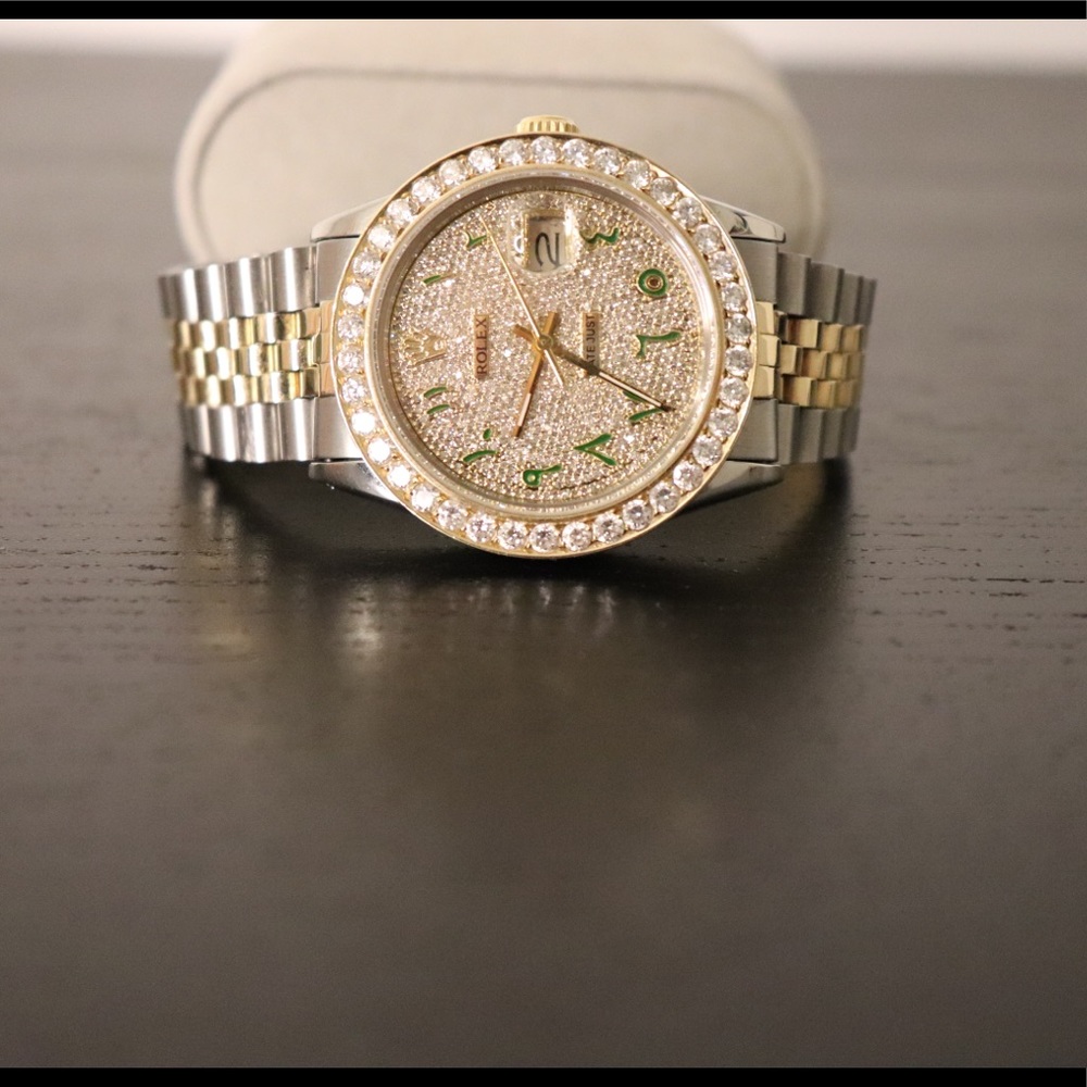 Rolex Date Just 36mm Two Tone - Picture 1 of 6